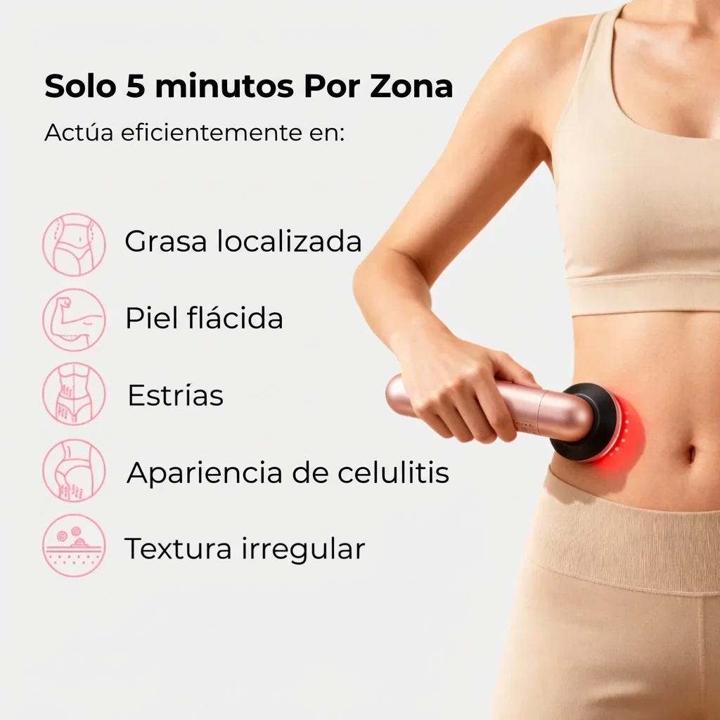 Terapia de luz roja: Elimina la celulitis en 28 días